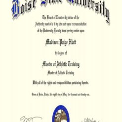Buy college degree from The Boise State University