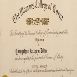 Buy college degree from the Ewha Womans University